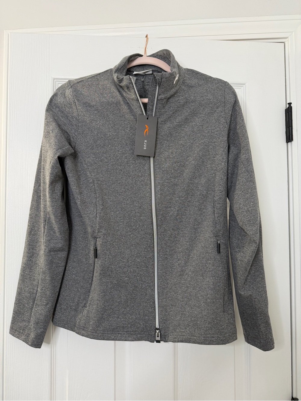 KJUS Women’s Grey Full-Zip Utility Jacket